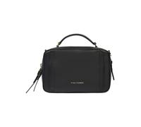 Piquadro Circle Bolsa de hombro Piel natural 21 cm negro