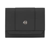 Piquadro Circle Cartera Protección RFID Piel 12 cm negro