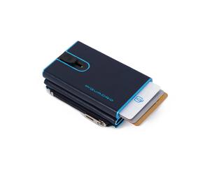 Piquadro - Compact Wallet - Accessories - Hombre - Azul - ONE SIZE -