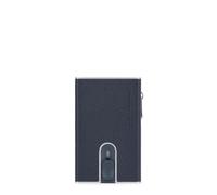 Piquadro - Compact wallet con sistema deslizante y monedero - Accessories - Hombre - Azul - ONE SIZE -