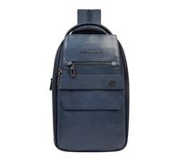 Piquadro - Convertible a mochila bandolera - Bags - Hombre - Azul - ONE SIZE -