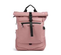 Piquadro Corner 2.0 | Mochila roll-top | rosa | 17 L | poliuretano