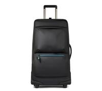 PIQUADRO Corner 2O Wheeled Duffel Bag Black