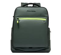Piquadro Corner Mochila de día Protección RFID 43 cm Compartimento para el portátil verde