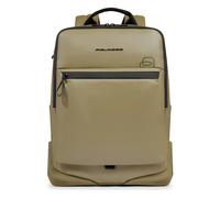 Piquadro Corner Mochila de negocios 43 cm Compartimento para el portátil amarillo