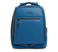Piquadro Corner Mochila de negocios 44 cm Compartimento para el portátil azul