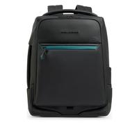 Piquadro Corner Mochila de negocios 44 cm Compartimento para el portátil negro