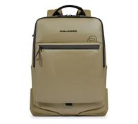 Piquadro Corner Mochila de negocios Protección RFID 43 cm Compartimento para el portátil amarillo