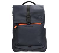 Piquadro Corner - Mochila para portátil 14" 43 cm (blue)