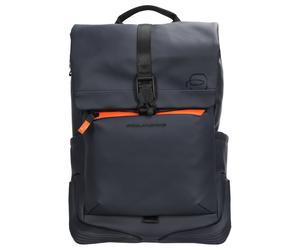 Piquadro Corner - Mochila para portátil 14" 43 cm (blue)