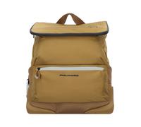 Piquadro Corner Mochila urbana 44 cm Compartimento para el portátil amarillo
