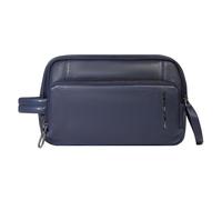 Piquadro Cronus Bolsa de aseo Piel 24 cm azul