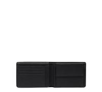 Piquadro Cronus Cartera Protección RFID Piel 12.5 cm negro