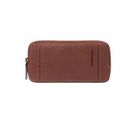 Piquadro Cronus Neceser Piel natural 19.5 cm marrón