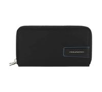Piquadro - Elegante Monedero Rfid con Cremallera Negro Mujer - Accessories - Mujer - Negro - ONE SIZE -
