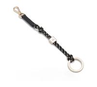Piquadro - Estuche de piel Circle con mosquetón y anilla - Accessories - Mujer - Negro - ONE SIZE -