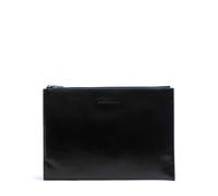 Piquadro Funda para tablet negro, cuero, hombre