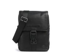 Piquadro Harper | Bandolera | negro | cuero de vaca de grano fino
