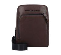 Piquadro Harper Bolsa de hombro Piel natural 18 cm marrón