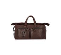 Piquadro Harper Bolsa de viaje fin de semana Piel natural 52 cm marrón