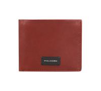 Piquadro Harper Cartera Bloqueo RFID Piel natural 11 cm marrón
