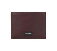 Piquadro Harper Cartera Bloqueo RFID Piel natural 14 cm marrón