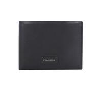 Piquadro Cartera Harper de cuero RFID 14 cm negro