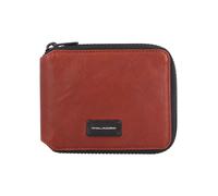 Piquadro Harper Cartera Piel natural 14 cm marrón
