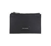 Piquadro Harper Tarjetero Piel natural 12 cm negro