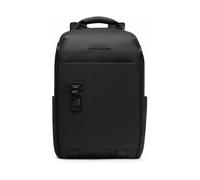 Piquadro Harper Mochila de día Piel 44 cm Compartimento para el portátil negro
