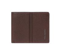 Piquadro Hedley Cartera Bloqueo RFID Piel natural 11 cm marrón