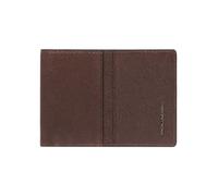 Piquadro Hedley Cartera Bloqueo RFID Piel natural 12.5 cm marrón