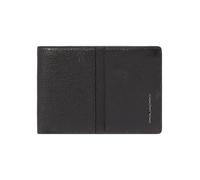 Piquadro Hedley Cartera Bloqueo RFID Piel natural 12.5 cm negro