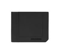 Piquadro Liko Cartera Bloqueo RFID Piel natural 11 cm negro