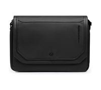 Piquadro Lyss Mensajero 33 cm negro