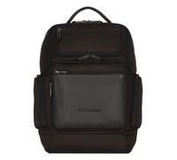 Piquadro Mac-Beth Mochila urbana Piel natural 43 cm Compartimento para el portátil negro