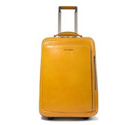 Piquadro - Maleta rígida Blue Square de 38 l - Cuero Color Amarillo - Equipaje de Mano para Hombre y Mujer