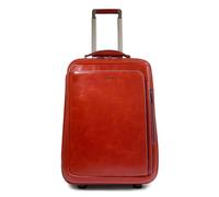 Piquadro - Maleta rígida Blue Square de 38 l - Cuero Color Tostado - Equipaje de Mano para Hombre y Mujer