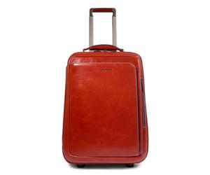 Piquadro - Maleta rígida Blue Square de 38 l - Cuero Color Tostado - Equipaje de Mano para Hombre y Mujer