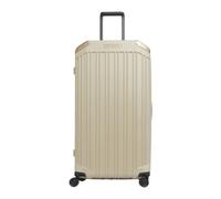 Piquadro - Maleta Rígida de 4 Ruedas con Forma de Baúl - Suitcases - unisex - Beige - ONE SIZE -