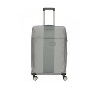 Piquadro - Maleta Trolley Expansible de Nylon y PVC - Suitcases - Mujer - Gris - ONE SIZE -
