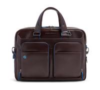 Piquadro- Maletín Blue Square 15"- Bags- Hombre- Marrón- ONE SIZE- Maletín Blue Square 15"