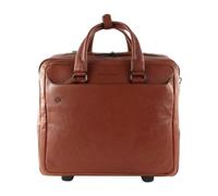 Piquadro - Maletín con Ruedas para Ordenador Black Square - Suitcases - Hombre - Marrón - ONE SIZE -