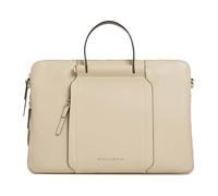 Piquadro- Maletín de trabajo expandible para portátil de 14"- Bags- Mujer- Beige- ONE SIZE- Maletín de trabajo expandible para portátil de 14"