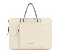 Piquadro- Maletín Delgado para Portátil 15-6"- Bags- Mujer- Beige- ONE SIZE- Maletín Delgado para Portátil 15-6"