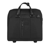 Piquadro - Maletín delgado para portátil con ruedas de 15-6" - Bags - unisex - Negro - ONE SIZE -