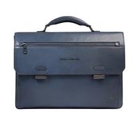 Piquadro - Maletín para portátil 15-6" - Bags - Hombre - Azul - ONE SIZE -