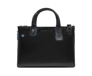 Piquadro- Maletín para portátil e i Pad®de piel personalizable con protecciones antichoque y Rfid- Bags- Hombre- Negro- ONE SIZE- Maletín para portátil e i Pad®de piel personalizable con protecciones