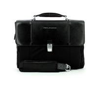 Piquadro - Maletín para portátil Expandible 13.0 Link 2 - Bags - Hombre - Negro - ONE SIZE -