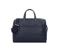 Piquadro Maletín Piel natural 43.5 cm Compartimento para el portátil azul